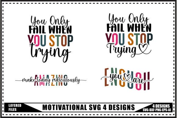 Graphics for Freebies: Motivation SVG Review