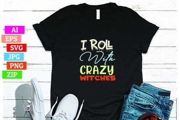 I Roll with Crazy Witches: Free Graphics for Branding