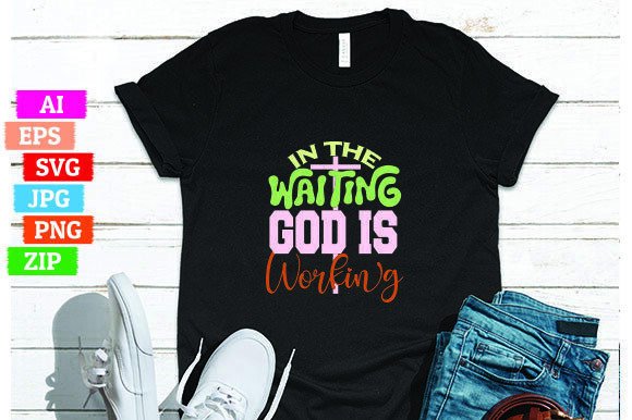 In the Waiting God is Working: Free Graphics for Branding