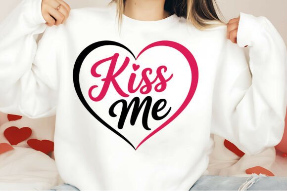 Kiss Me PNG: Valentine’s Day Graphics & Freebies