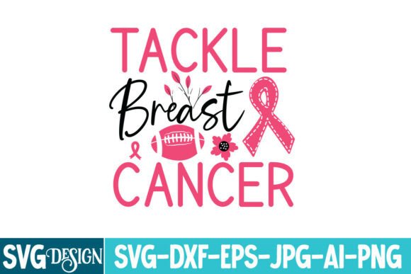 Tackle Breast Cancer SVG: Graphics & Freebies